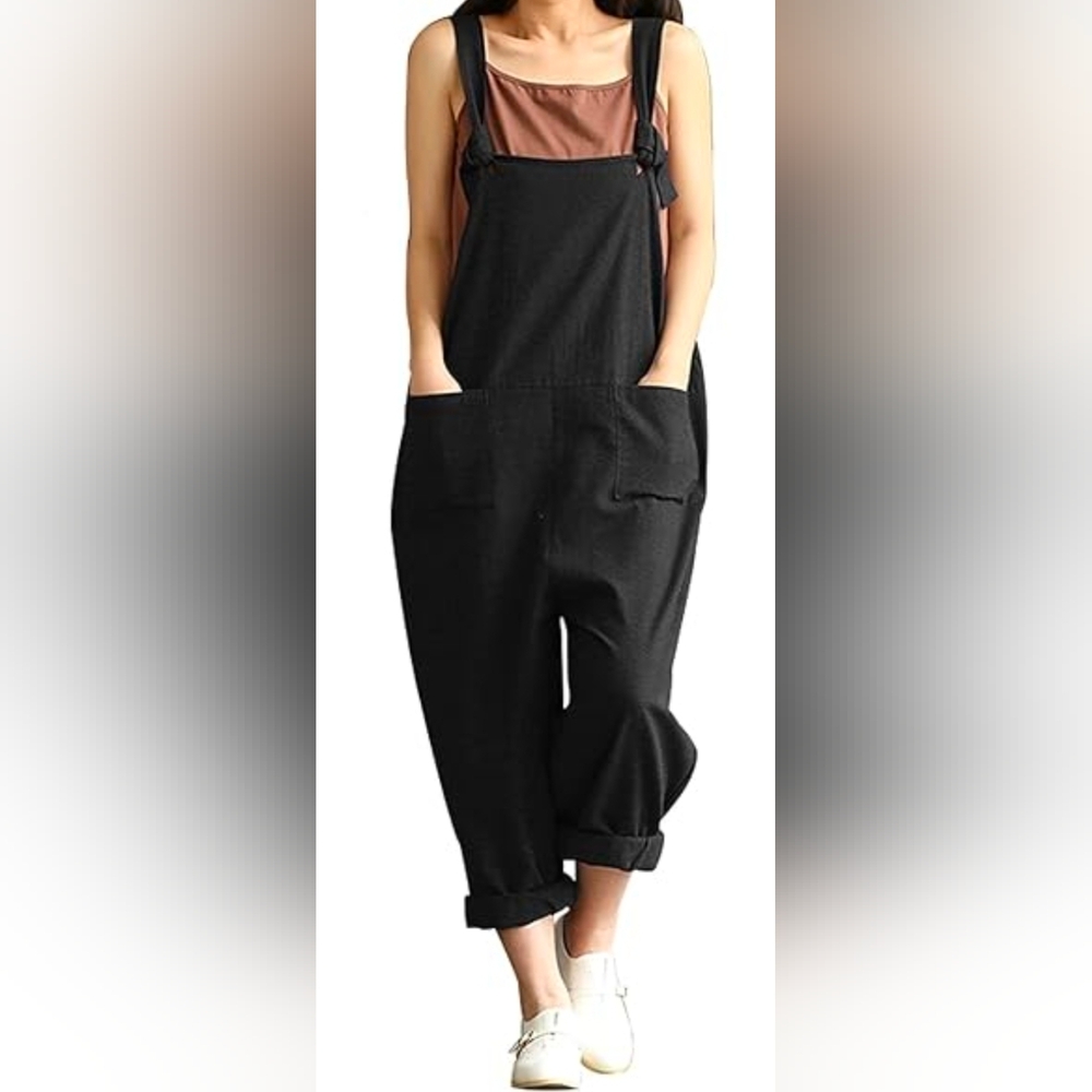 Elegant Women's Black Jumpsuit